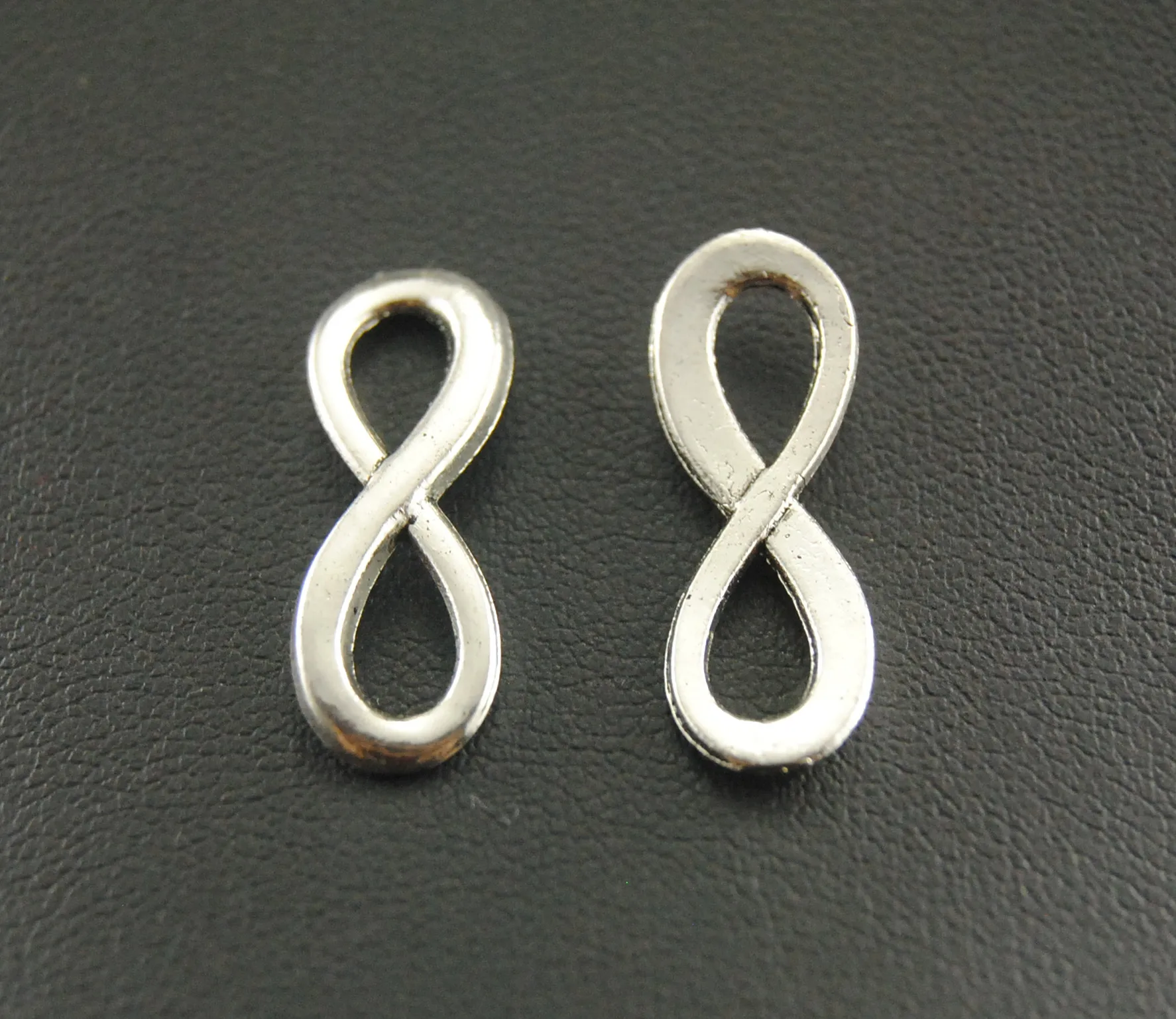 50pcs Silver Color/gold/bronze Infinity Charms Connector 