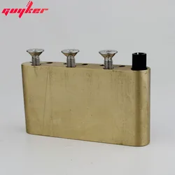 1 Piece Guitar Bridge Brass Block For PRS Style Tremolo Bridge