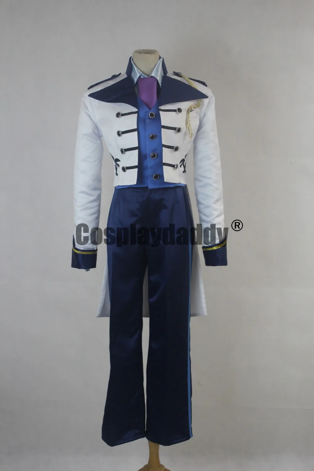 Movie Snow Queen Prince Hans Halloween Whole Set Cosplay Costume