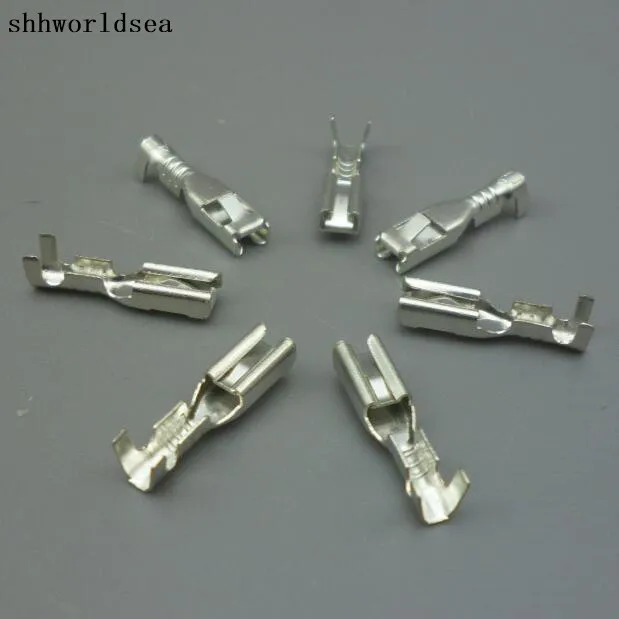 

shhworldsea 100PCS 2.8mm female ternimal Crimp Terminal Spade Connector