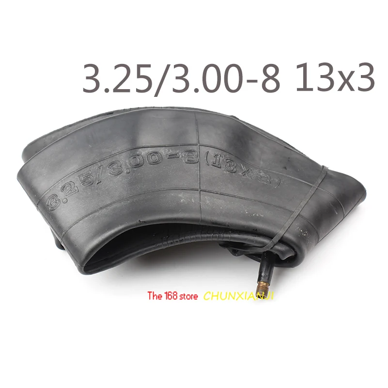 High quality  3.25/3.00-8 13x3 Inner Tube with Straight Valve Stem for 8 Inch Wheelbarrow Scooters Mini Chopper Tire Go Kart ATV