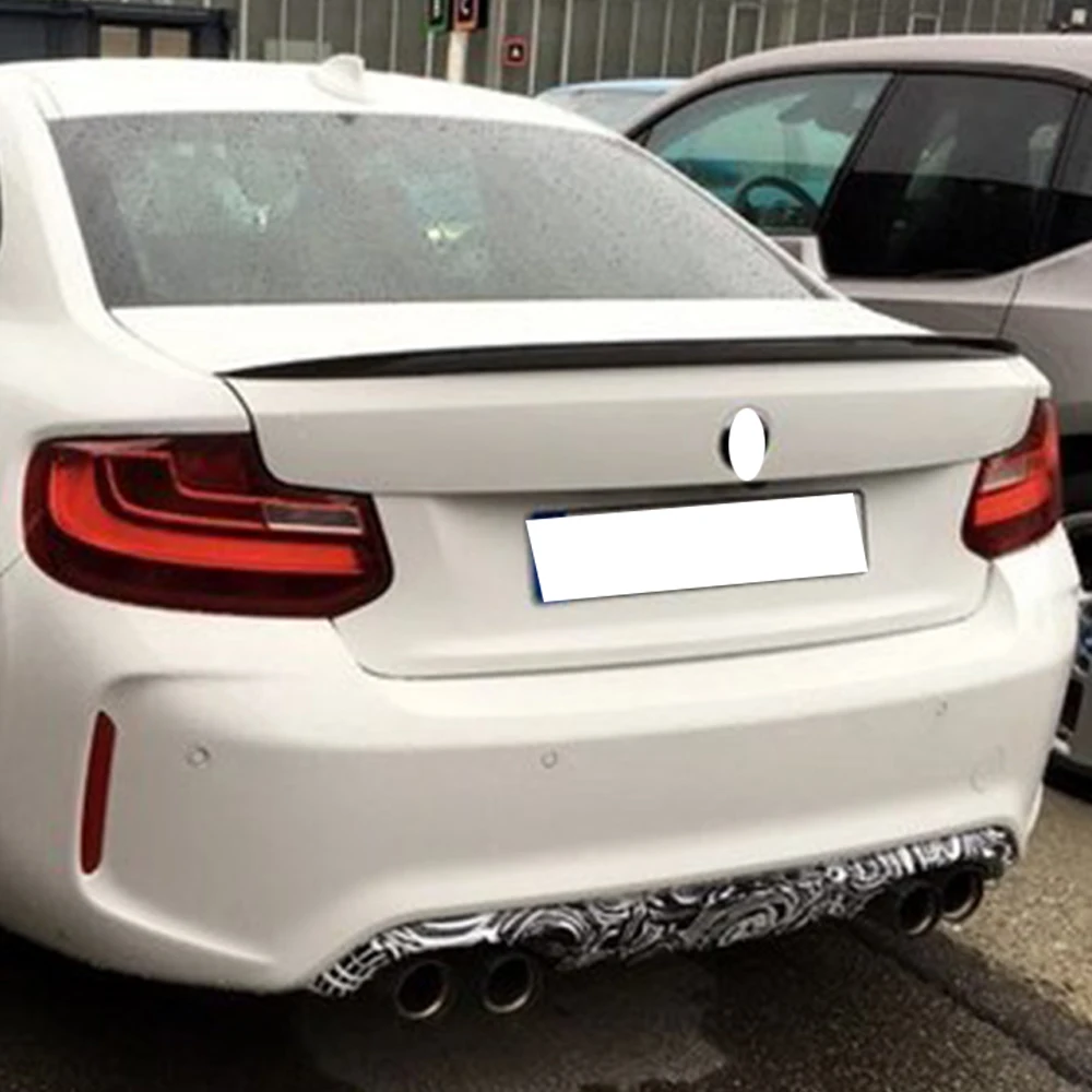 

M235i Carbon Fiber Rear Trunk Boot Lip Wing Spoiler for BMW F22 220i 228i M235i F87 M2 2014 - 2019 M2 Style