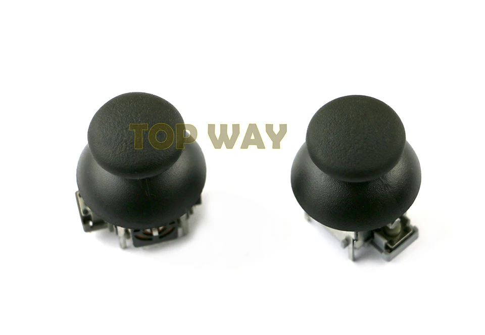 200sets 3D Analog Joystick 3D Rocker Joystick Cap Shell Mushroom Caps thumbstick cap small hole for PS2 Controller
