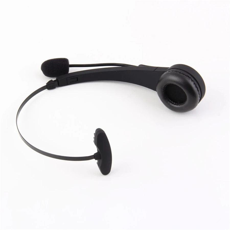 New Mono Wireless Bluetooth Headset Headphones Noise Canceling with Mic Handsfree for PC PS3 Gaming Mobile Phone Laptop