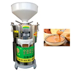 Commercial Sauce Processor Electric Peanut Grinder Butter Grinding Machine Peanut Sauce Butter Machine Nut Milling Machine