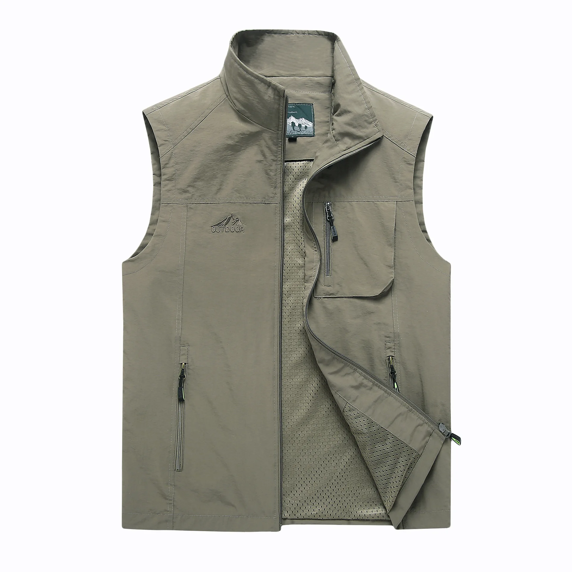 

Men's Vests New Arrival Summer Mens Sleeveless Vest Spring Autumn Casual Travels Vest Outdoors Thin Vest Waistcoat Male Clothes