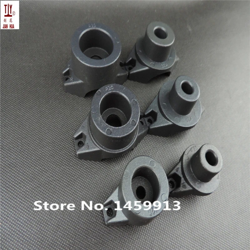 Plastic Welding Nozzle 3pcs(sets) Black Color, PPR Pipe Butt Welding Die Head, 20/25/32mm Welding Mold