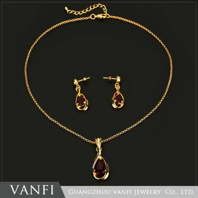 

New Hot Fashion Necklace Earrings Indian Gold Or White Color Body Jewelry Set With Stone For Women Party