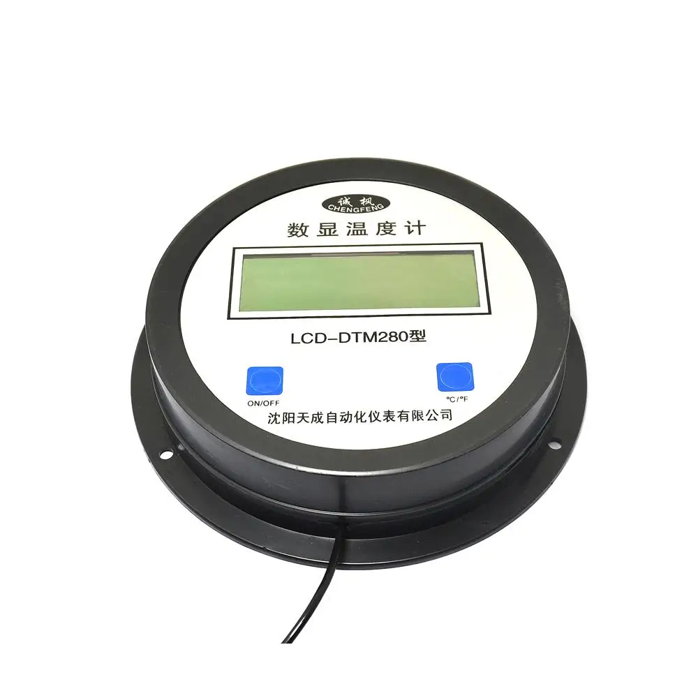 High Precision Digital Thermometer With Probe Electronic Digital Water Meter Temperature Measuring Instrument 30m Cable