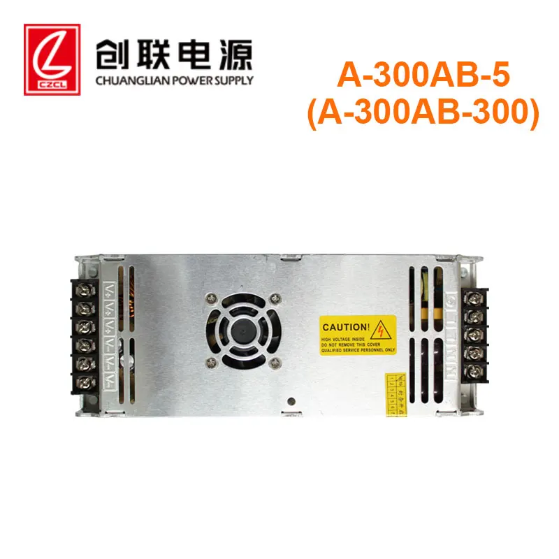 

A-300AB-5 full color led video display screen PSU power 5V output 200V 220V AC input 5V 60A out for led wall display