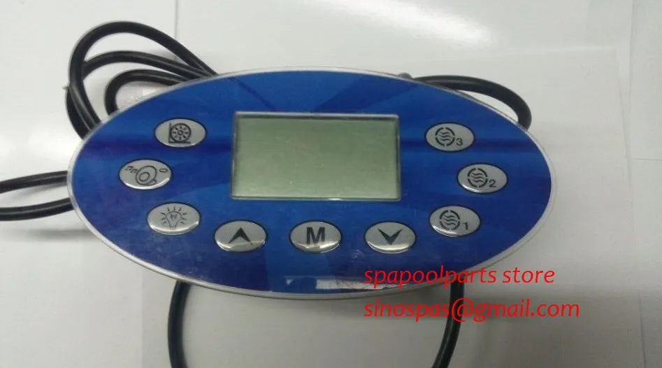 

KL8600 Topside Control panel replacement MESDA YUEHUA JAZZI spa E-THINK KL8600 CONTROL PANEL