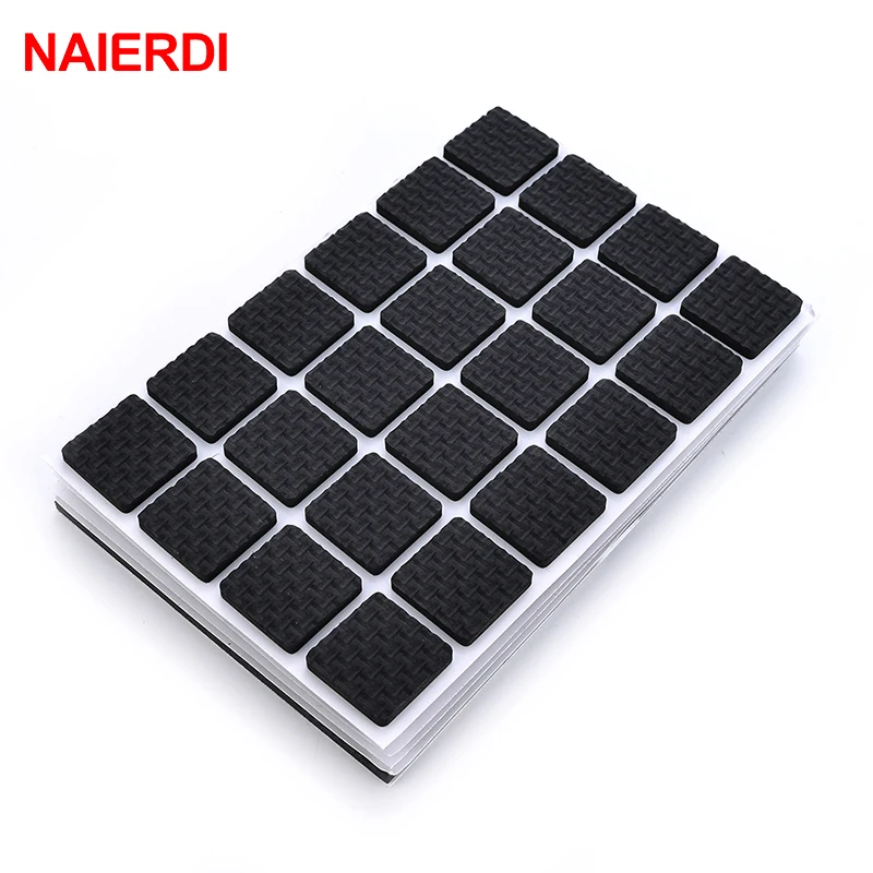 NAIERDI – tapis antidérapant auto-adhésif pour meubles, tapis de pieds en feutre, amortisseur pour chaise, Table, matériel de protection