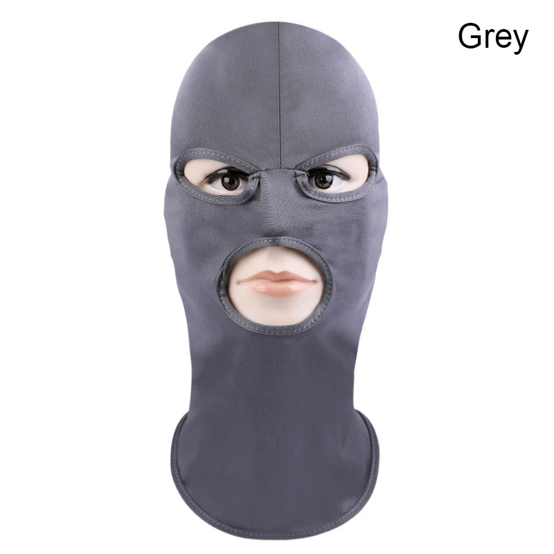 Ski Outdoor Windproof Motorcycle Cycling Face Mask 3 Holes Eagle Eyes Mouth Full Face Mask Balaclava Hawkeye Flying Tigers Cap