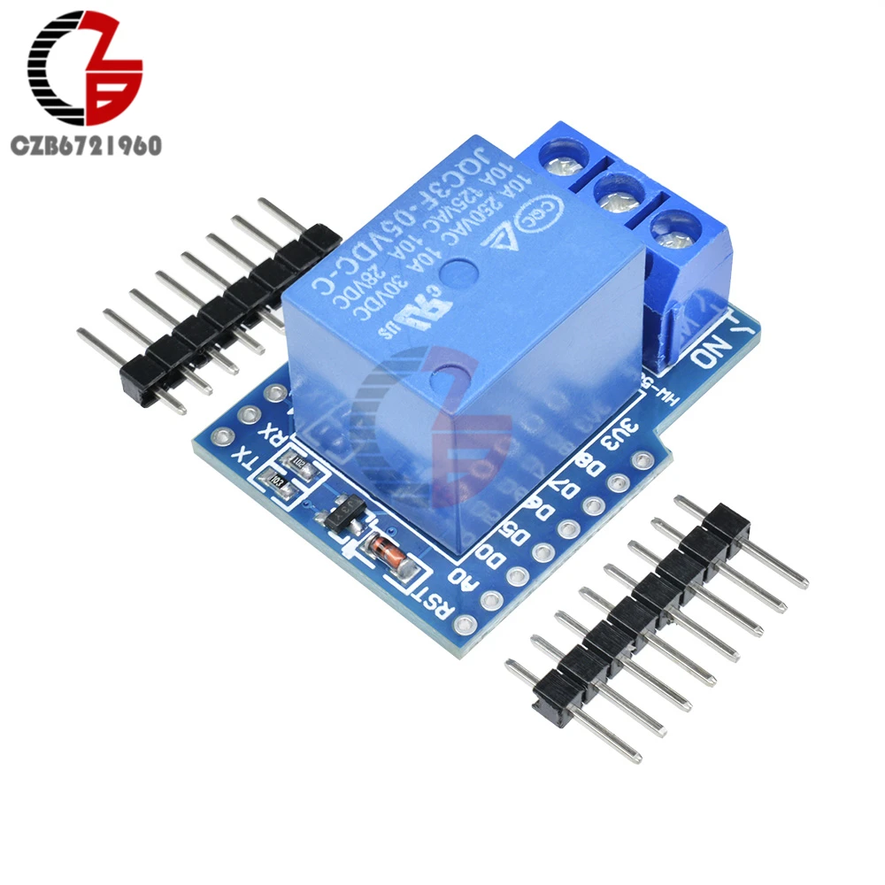 1 kanał dla WeMos D1 Mini przekaźnik tarcza 5V moduł przekaźnikowy ESP8266 płytka rozwojowa dla Arduino