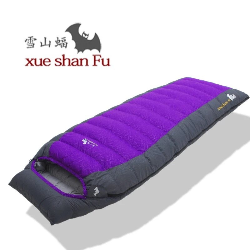 

High Quality White Duck Down 1200G/1500G/1800G Filling Comfortable Camping Sleeping Bag Slaapzak