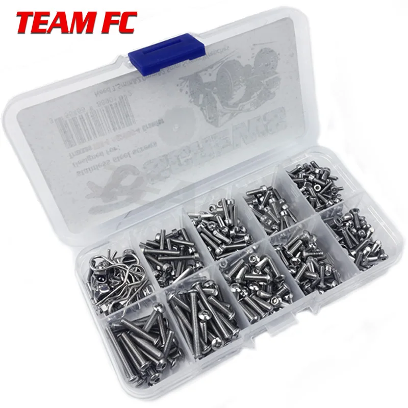 RC Car Screw Stainless Steel Screws Box Repair Tool Kit for TRX4  Accessories S146