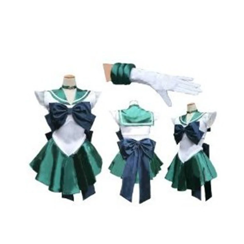 Brdwn Womens Sailor Neptune Venus Uranus Pluto Kaiou Michiru Cosplay Costume Dress Sailor Suits School Uniforms