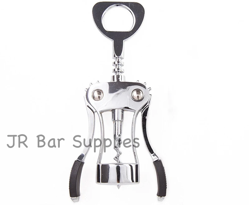 Stainless Steel Red Wine Beer Bottle Opener Wing Corkscrew