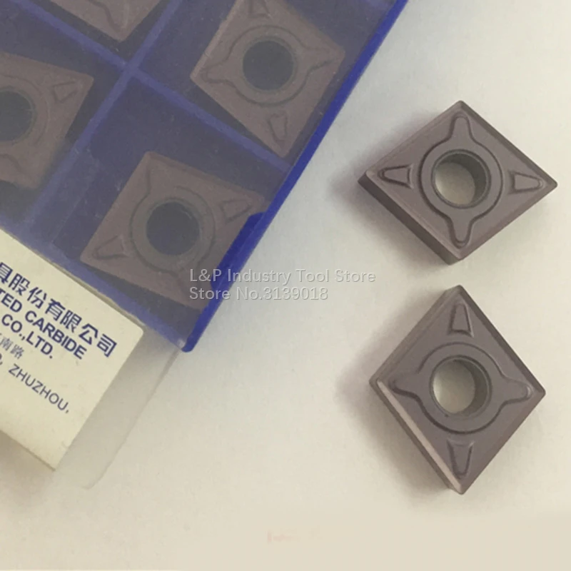 Original China Brand Bits CNMG120404-EM YBG205 Carbide Inserts CNMG 120404 CNC Tool Lathe For Metal Stainless Steel ZCC Index