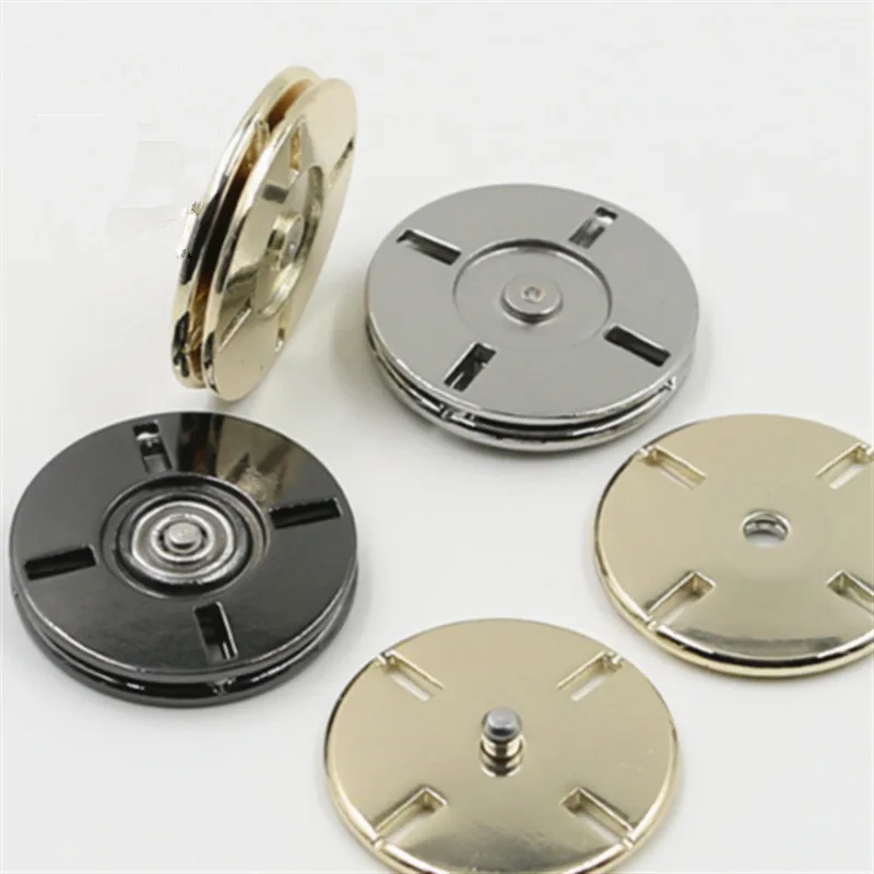 10pcs 2017 Promotion New 18mm/21MM/25MM/30MM Color Round snap Bottons apparel sewing Decoration Invitation Sewing supplies