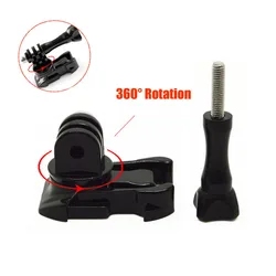 Mount 360 Degree Rotate Quick Release Buckle Vertical Surface Mount For GoPro Hero 13 12 DJI OSMO Action 4 Accessories Insta360