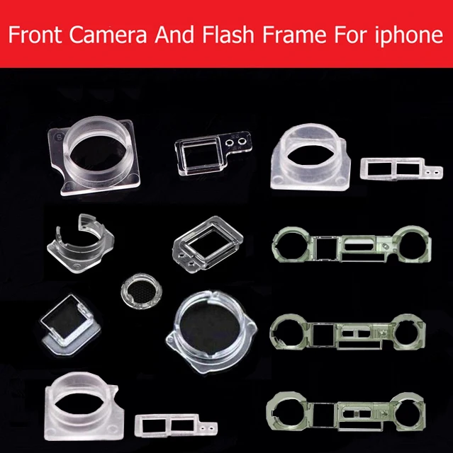 Proximity Light Sensor&Front Camera Plastic Holder For iPhone 4 4s 5s 5c 6s 7 8 plus XR X XS 11Pro MAX Front camera Bracket ring