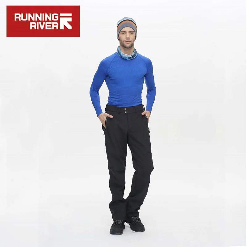 Pantalones de senderismo de marca RUNNING RIVER para hombre, talla S-3XL, cálidos, de invierno, para acampar, de alta calidad, n. ° P4457, envío desde Rusia y China