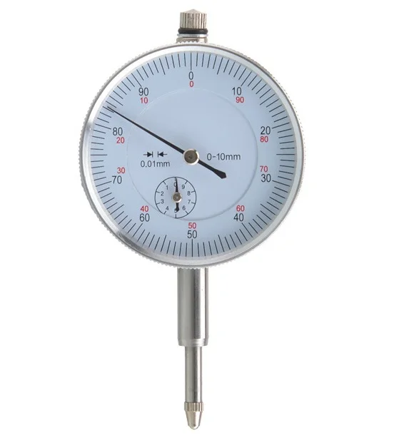 0-10/0.01mm Dial Indicator With Lug Back Precision Measurement Gauge Micrometer Measuring Tools
