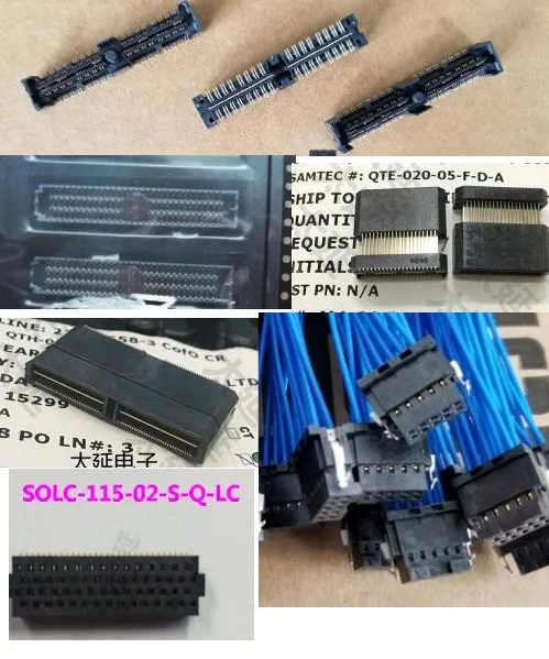 

1PCS S2SDT-05-24-L-11.81-SR QFS-032-04.25-L-D-DP-A-TR SEAF-30-05.0-S-06-2-A-K-TR QTE-020-05-F-D-A QTH-060-05-F-D-A