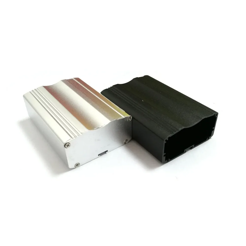 Instrument shell industrial aluminium box alloy small enclosure DIY 53*26*80mm NEW.