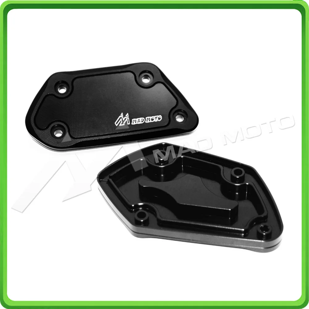 CNC Front Clutch & Brake reservoir cover set For 2013 2014 2015 BMW R1200GS R1200 GSA ADV Adventure Water-Cooled Black