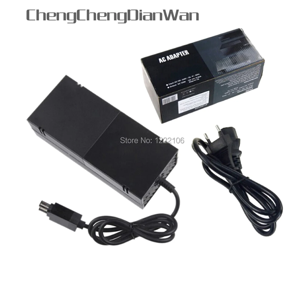 

ChengChengDianWan New Quality AC Adapter Charger Power Supply Cable Cord for Xbox One xboxone Console 220W US/EU Plug