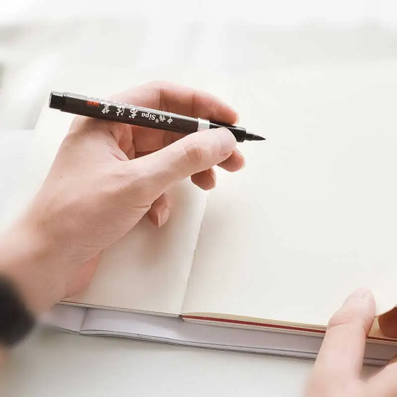 متعددة الوظائف فرشاة القلم الخط القلم علامات الفن الكتابة اللوازم المدرسية القرطاسية طالب اللوحة الخط فرشاة القلم