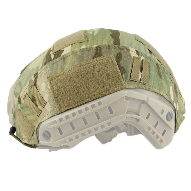 Cubierta de casco táctico VULPO Airsoft Paintball Wargame Gear, cubierta de casco rápido para casco estilo BJ/PJ/MH