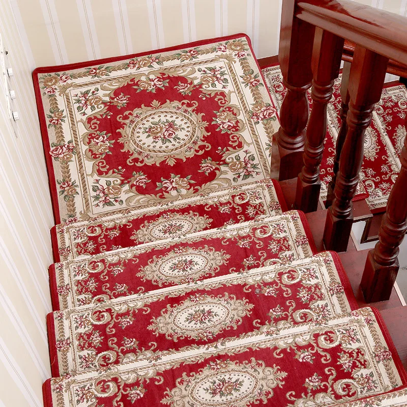 

European Luxury Carpets Beautiful rugrats Bedroom Step stairs mats Hotel carpet home decoration floor mat office chair mat