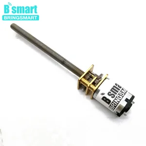BRINGSMART-MINI N20, 3V, 6V, 12V Electric Screw Reducer, Threaded Axle, M4 55mm, Continuous Motor 15/30/50/60/100/200/300/500 RPM 12 Main Speed Reducing Sales - №10