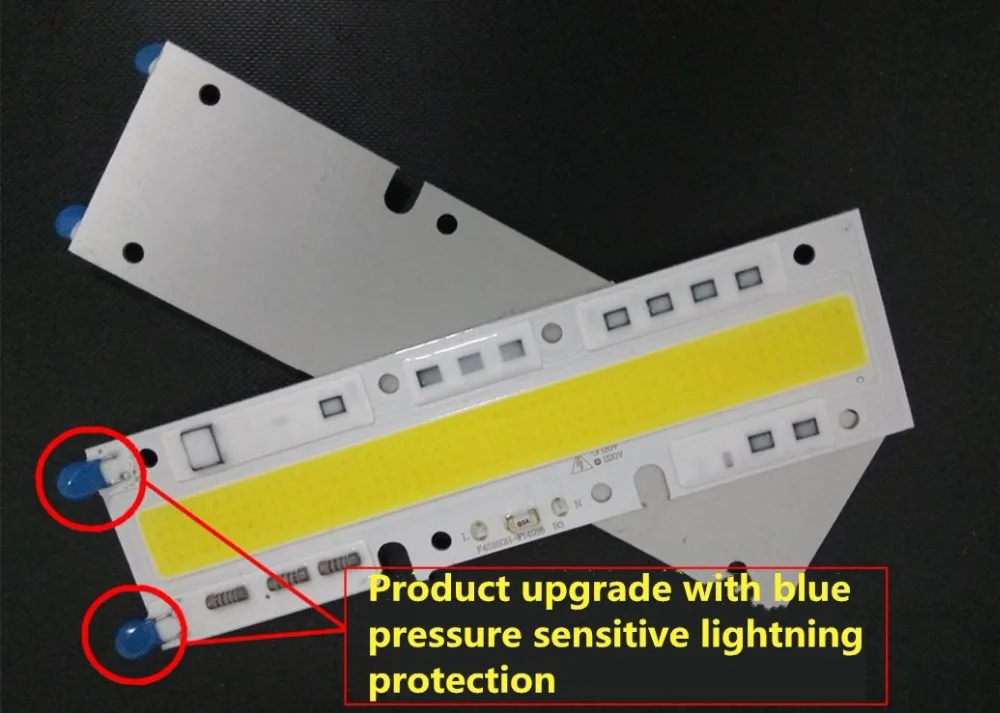 COB LED Lamp Chip 110V 220V High Power 30W 50W 70W 100W 150W Input Smart IC No Driver LED Bulb Flood Light Spotlight