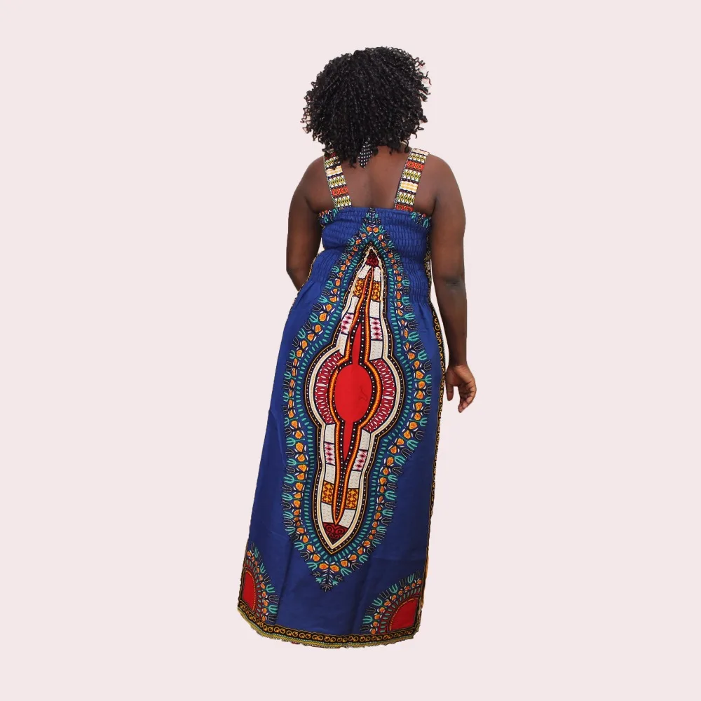 Sexy Backless Dress Summer Dashiki Casual Sundress Beach Women Sexy Dress Vestidos De Playa african dresses for women