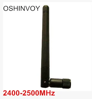 Antenne rpm dipôle sans fil wifi 2.4G 2dBi RP SMA mâle, module de réception de signal fort 2400M