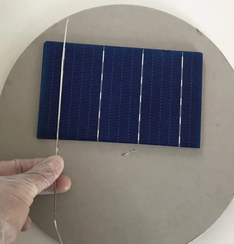 Cable de lengüeta de célula Solar, cable de tabulación de 10 metros + cable colector de 2m + bolígrafo de flujo para panel solar DIY, agitador de soldadura Cooper