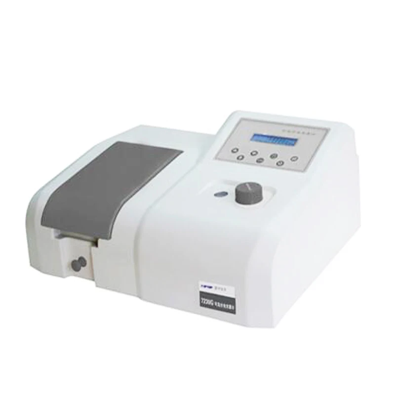 Visible Spectrophotometer 721 Digital Spectroscopy Visible Light Laboratory Analysis Equipment 325-1100nm, 2nm 7230G