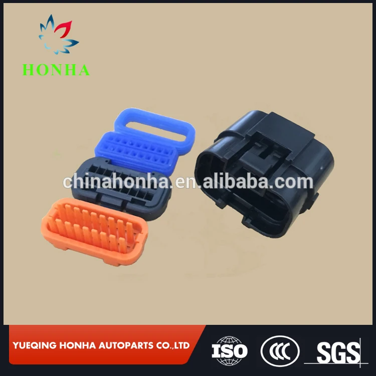 5sets/lot 18 Pin/Way JAE ECU Standard Pinheader Male Female Plug Housing Automotive Connector MX23A18SF1 MX23A18NF1