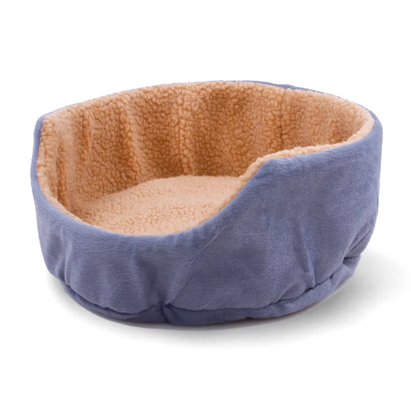 

Pet supplies four seasons general lambs wool soft warm round pet dog beds sofas cat beds house