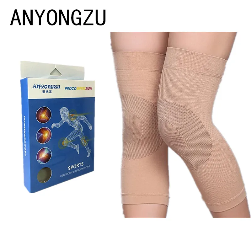 Professional Medical Relieve Pain Elastic Knee Sleeve Promote Blood Circulation Comfortable Breathable Warmth Sports Kneecap