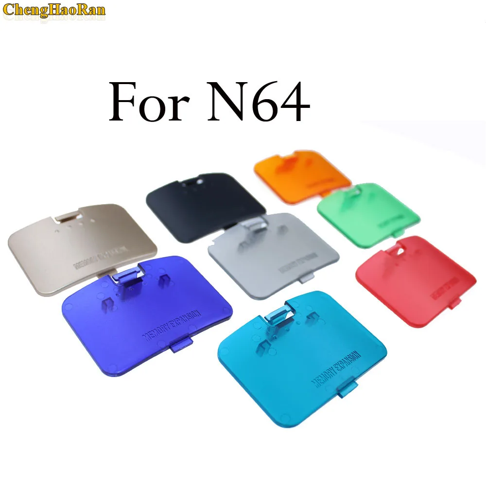 ChengHaoRan 20Pcs For N64 Door Cover Jumper Pak Lid Memory Expansion Pak For Nintend 64 Expansion Card slot cover doors cover