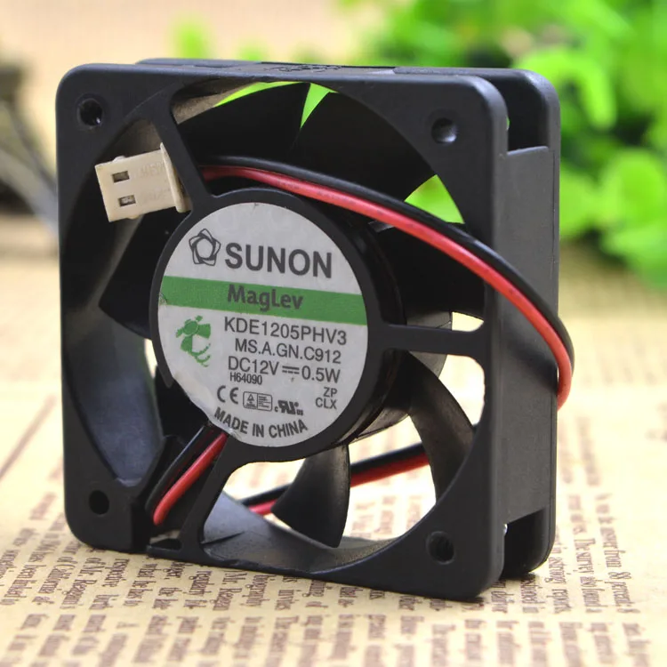 AVC SUNON 5015 5CM 5CM Maglev silence 0.5W KDE1205PHV3 cooling fan 50X50X15MM