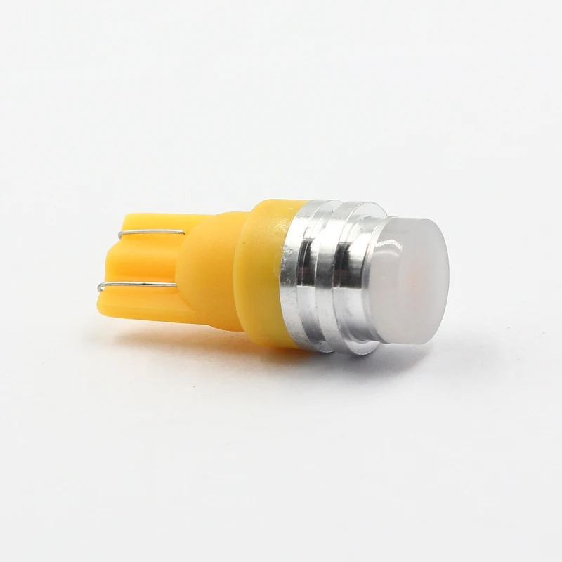 KE LI MI Aluminum T10 Wedge yellow Bulb Car Led Light t10 w5w 1.5W Amber/Blue/White/Green/Pink Auto led lamp