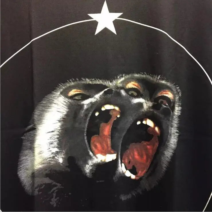 High New Novelty 20 Men Fashion T Shirts 3D monkey Print T-Shirt Hip Hop Skateboard Street Cotton T-Shirts Tee #80