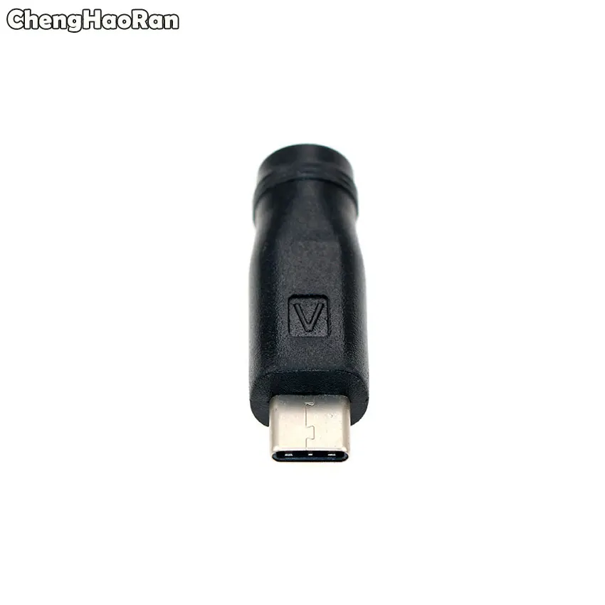 ChengHaoRan 5.5x2.1mm femmina a tipo C USB-C DC adattatore connettore spina di alimentazione per Meizu Huawei Lenovo Android cellulare, 5V