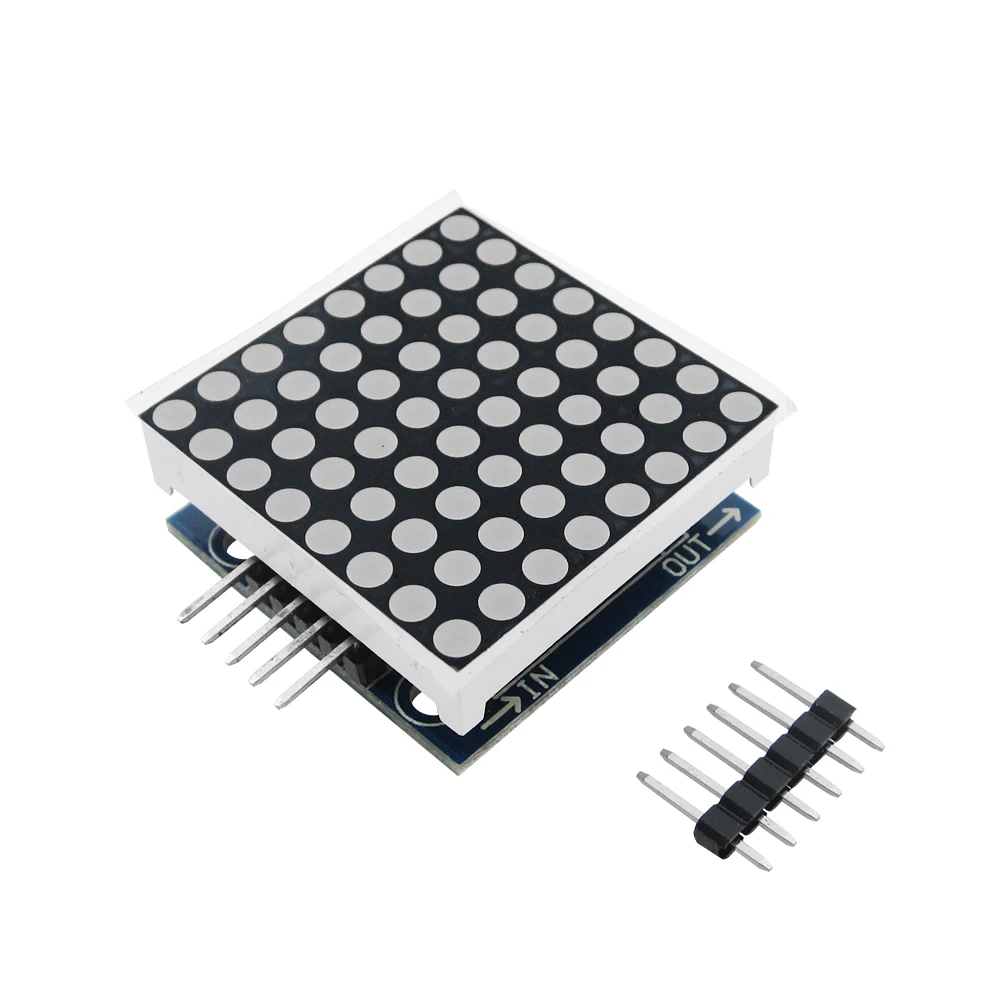 

10sets/lot MAX7219 dot matrix module microcontroller module display module finished goods